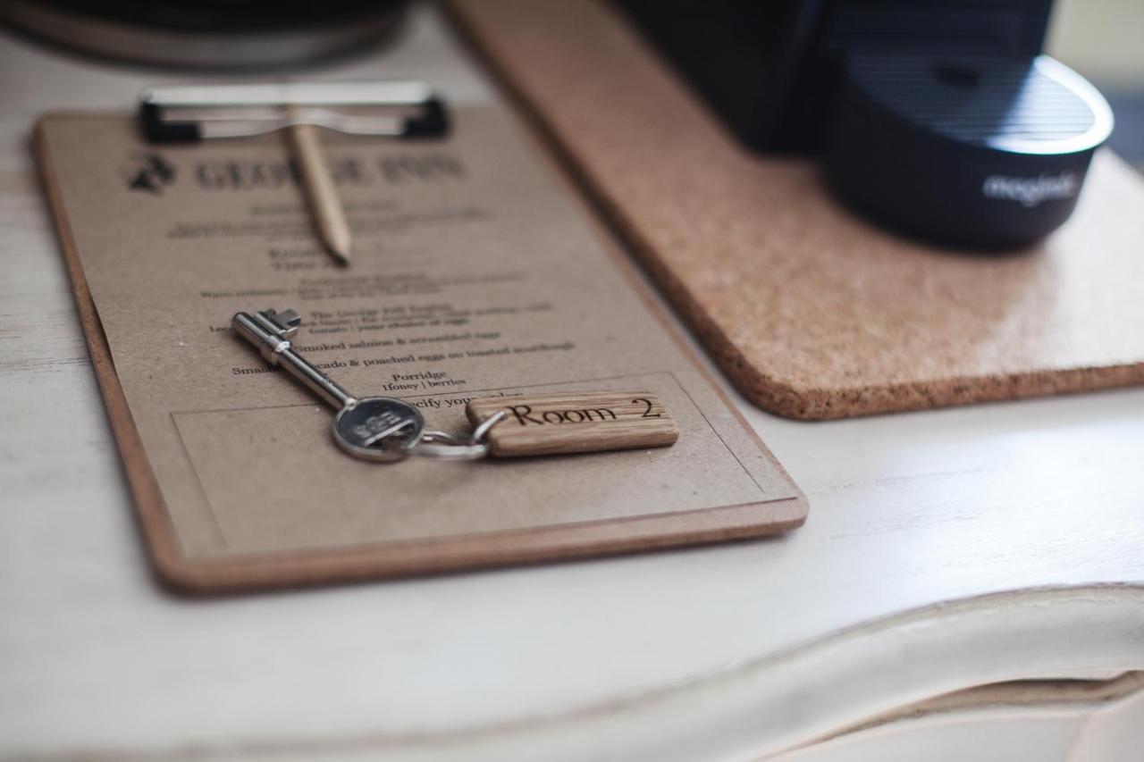 The George Inn Barford St Michael Dış mekan fotoğraf A room key